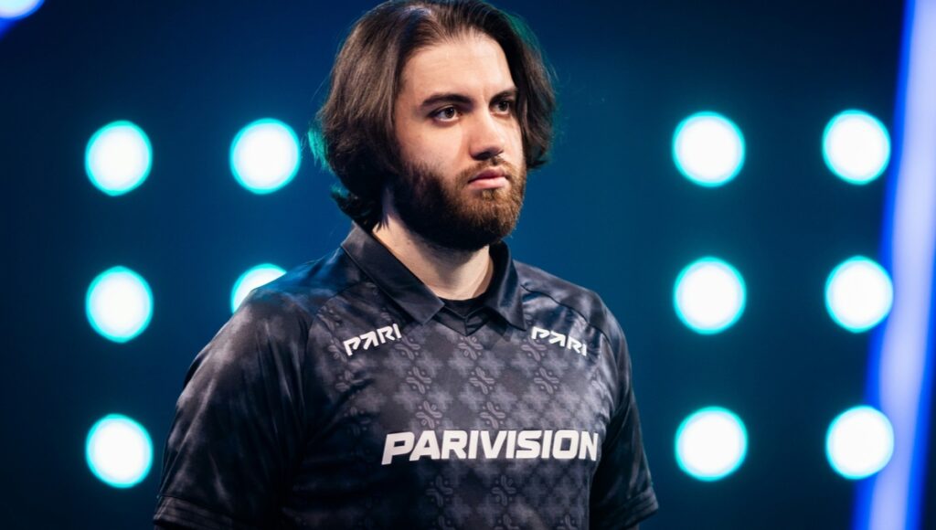 Джами "Jame" Али из PARIVISION на сцене турнира PGL ClujNapoca 2026