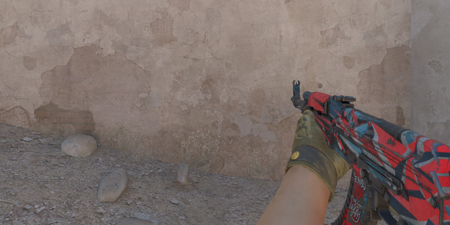 Положение рук CS2