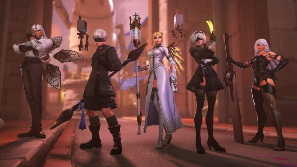 Коллаборация Overwatch с NieR: Automata