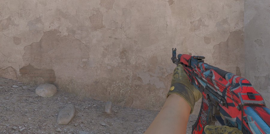 Положение рук CS2