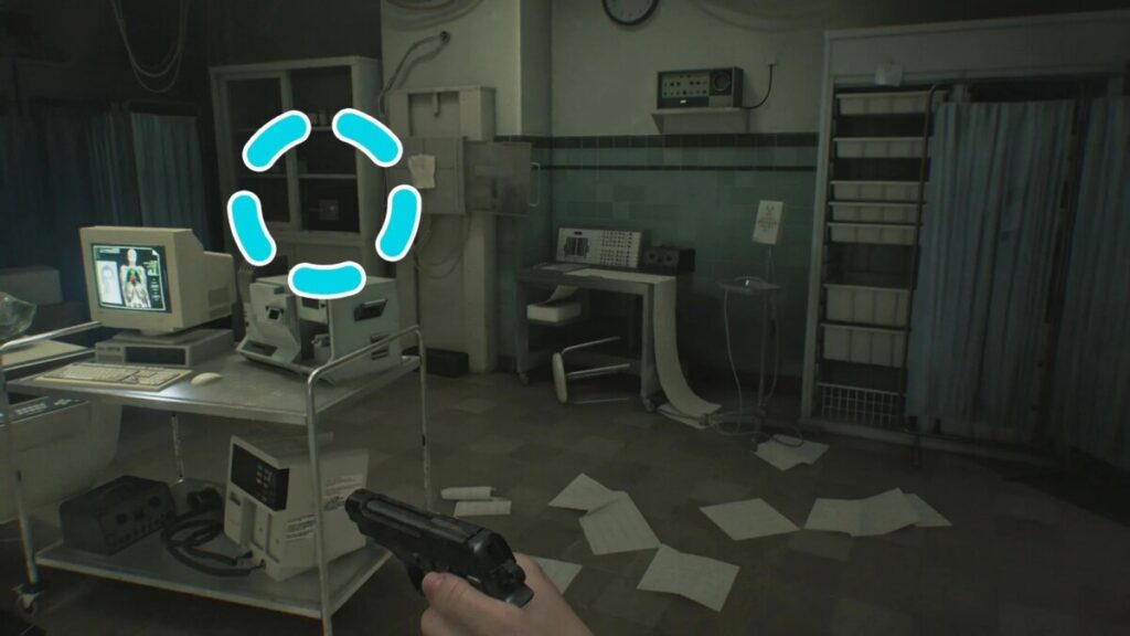 Сейф в кабинете интенсивной терапии