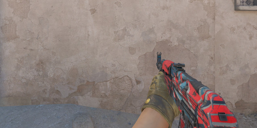 Положение рук CS2