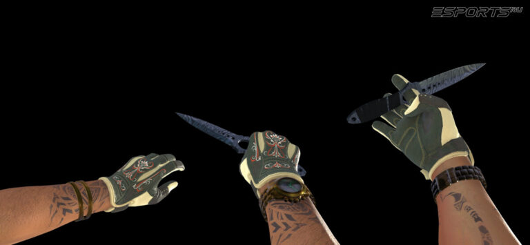 новые перчатки Creme Pinstripe кс 2