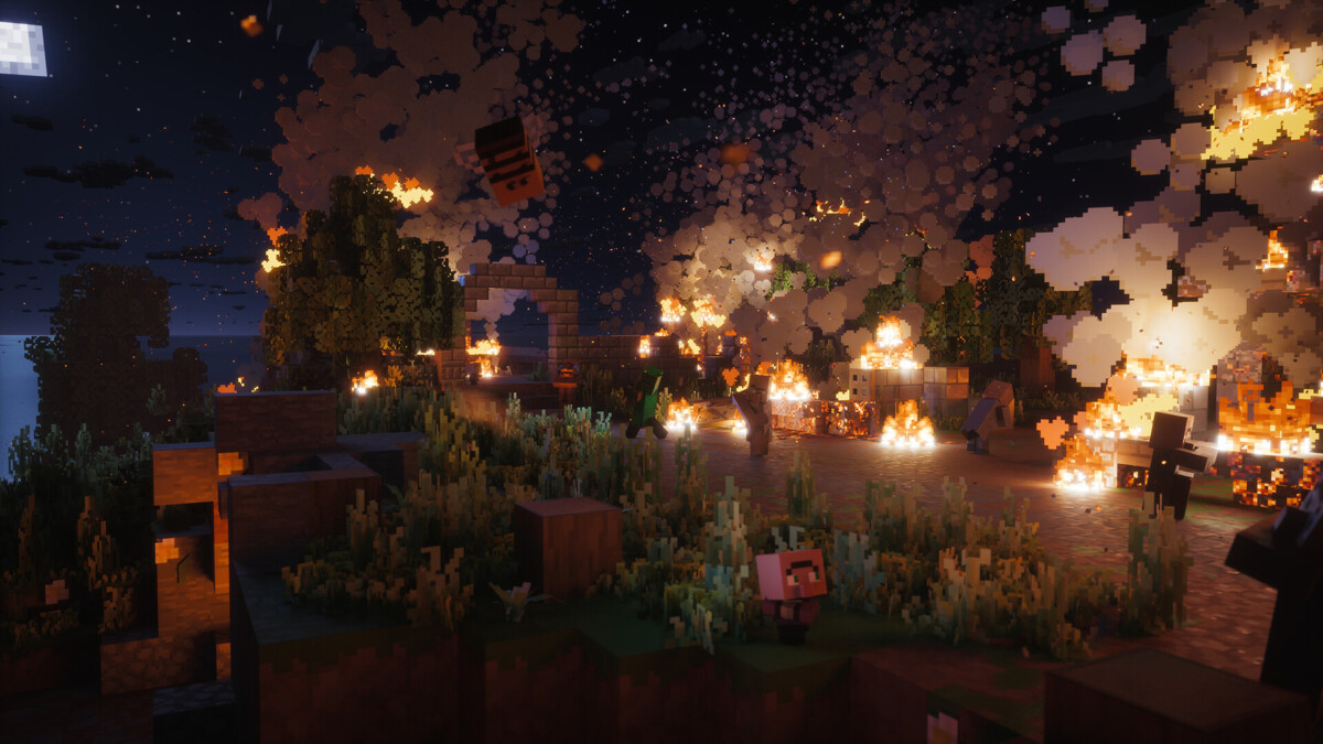 Кадр из Minecraft Dungeons 2