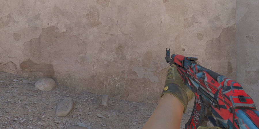 Положение рук CS2