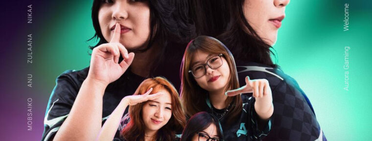 Aurora Gaming представили женский состав по MLBB