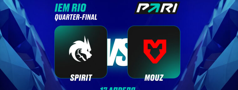 Клиенты PARI уверены в победе Spirit над MOUZ в четвертьфинале IEM Rio 2026
