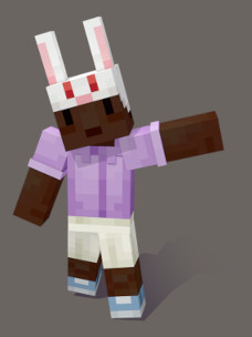 Шапочка с кроликом