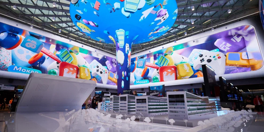 Московский кластер видеоигр и анимации внутри