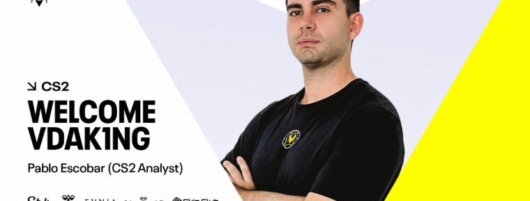 Пабло Эскобар возглавил состав Vitality Academy по CS2