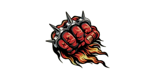 Sticker Brass Knuckles