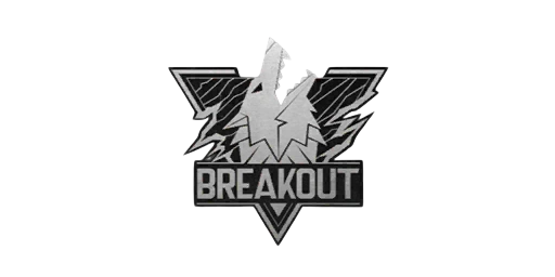 Sticker Breakout Silver