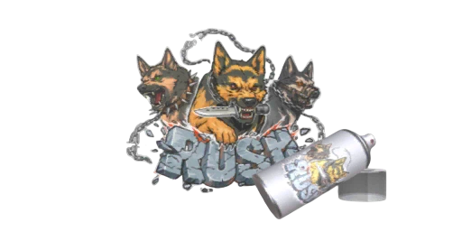 Graffiti Rushing Shepherd