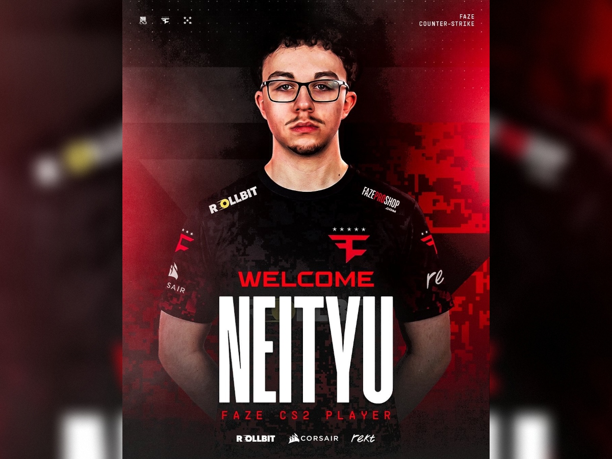 Neityu присоединился к FaZe Clan