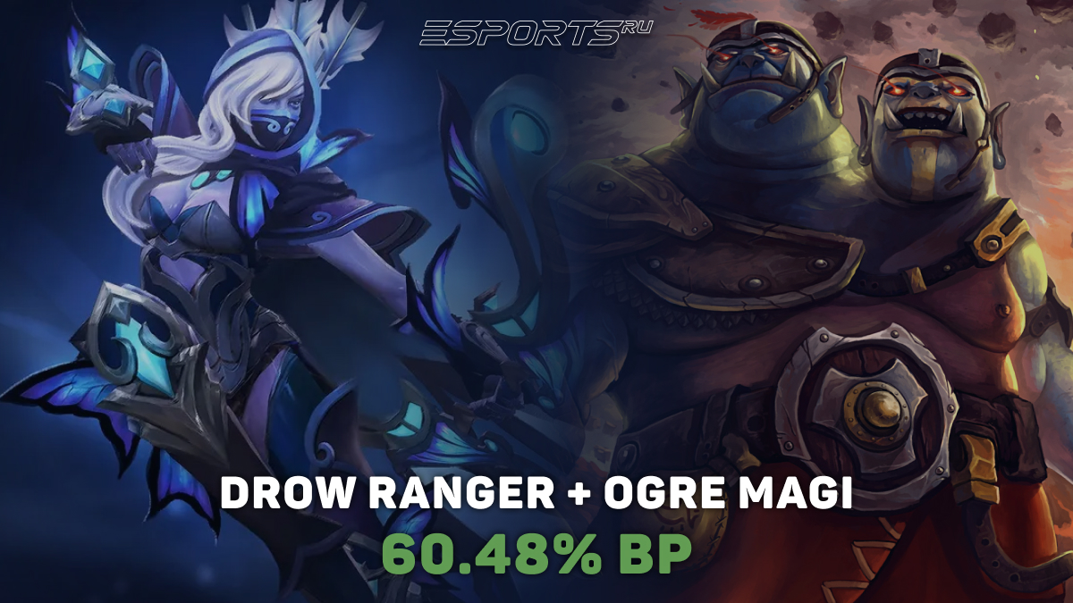 Drow Ranger + Ogre Magi