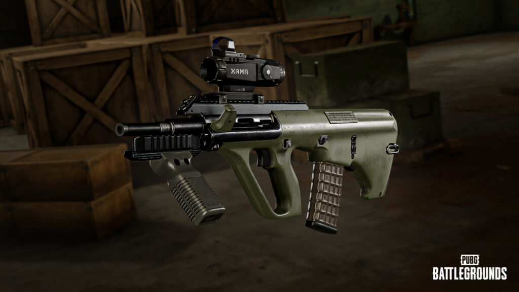 Новый прицел и рукоятка в PUBG