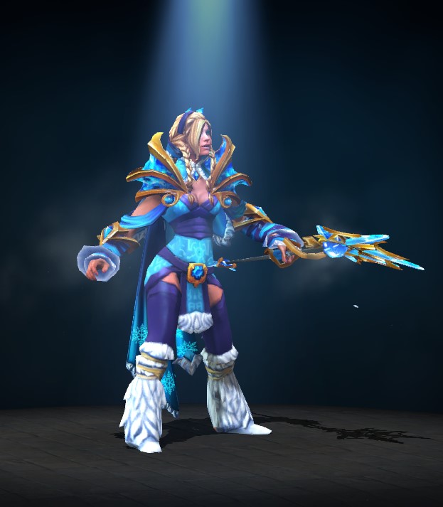 Ensemble of the Crystalline Comet