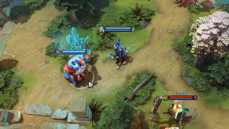 Drow Ranger + Ogre Magi