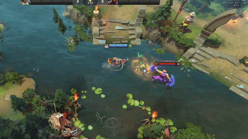 Принцип действия Keen Scope на Снайпере в патче 7.41a