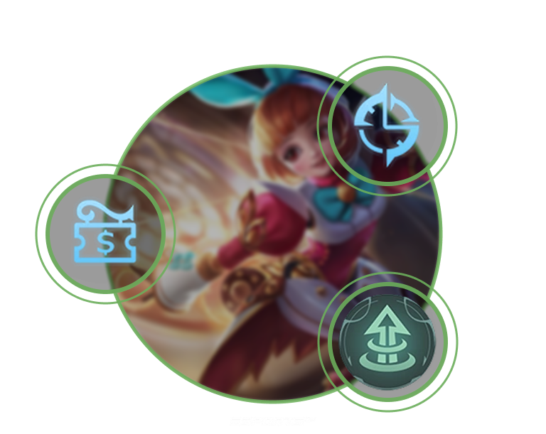 Эмблемы поддержки на Ангелу в МЛББ