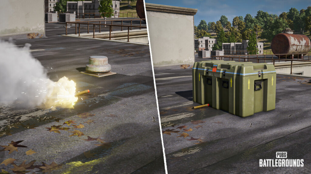 Новая ракетница для вызова аирдропа в PUBG