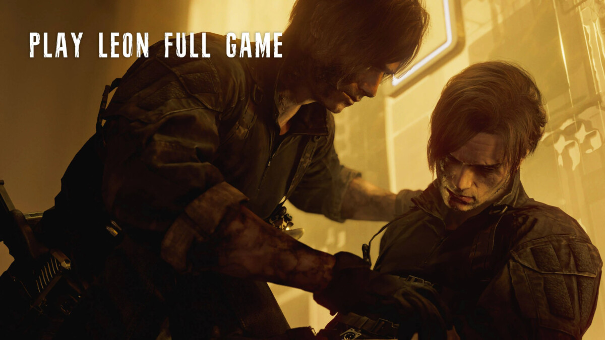 resident evil requiem Full playable Leon