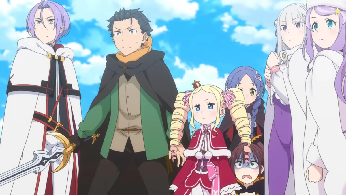 Кадр из аниме "Re:ZERO. Жизнь с нуля в альтернативном мире" 4 сезон