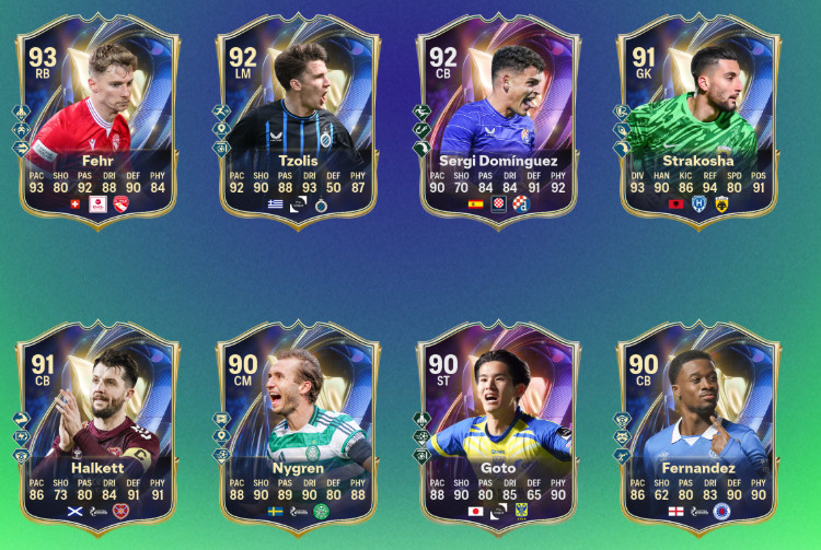 TOTS остальной части Европы в EA Sports FC 26