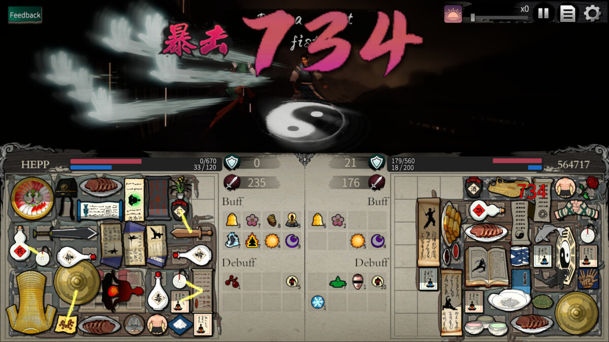 Backpack Jianghu game