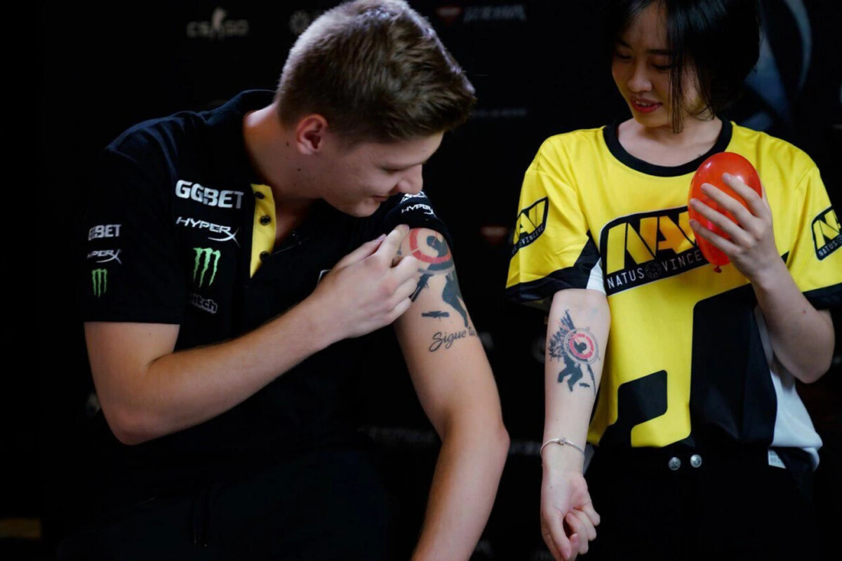 Тату s1mple Cache