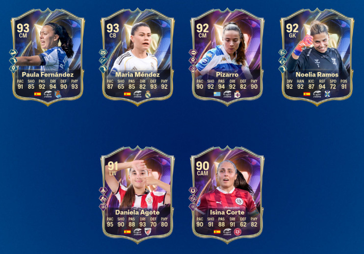 TOTS женской Ла Лиги в EA Sports FC 26