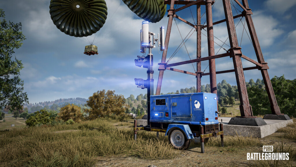 Новые вышки синих чипов в PUBG