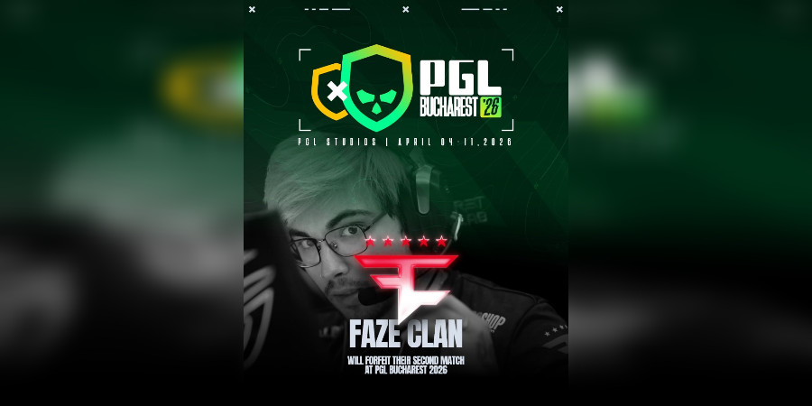 FaZe Clan пропустят уже второй матч на PGL Bucharest 2026