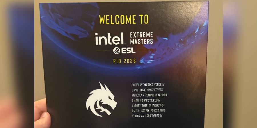 Приветственное письмо для Team Spirit