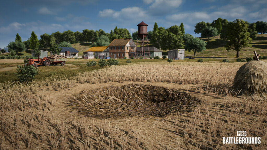 Разрушаемость на карте Эрангель в PUBG