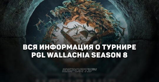 Вся информация о турнире PGL Wallachia Season 8 по Dota 2
