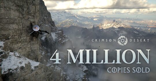 Pearl Abyss отпраздновали успех — тираж Crimson Desert достиг отметки в 4 млн проданных копий
