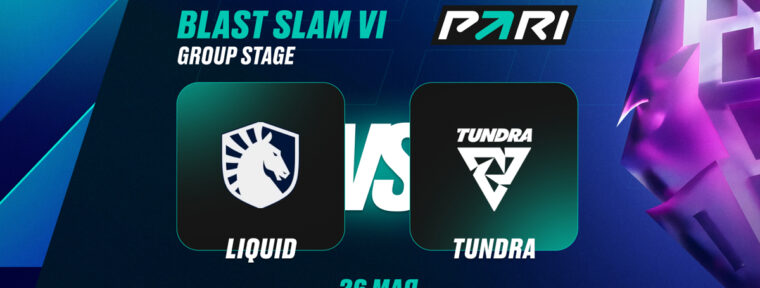 PARI: Team Liquid — фаворит в матче с Tundra на BLAST Slam VII