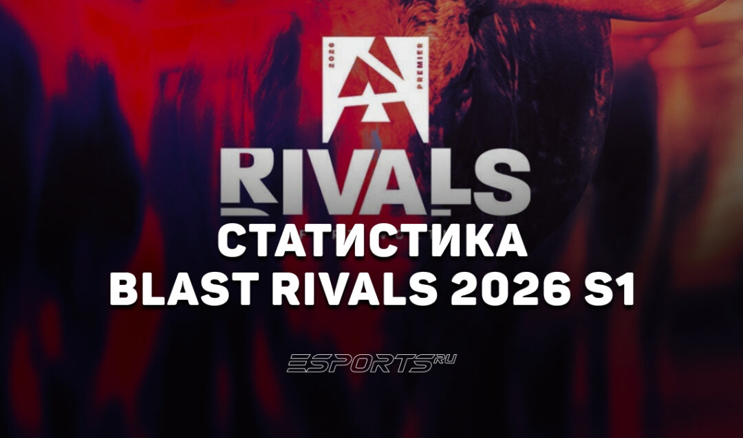 Статистика и итоги BLAST Rivals 2026 S1: игроки, карты и просмотры