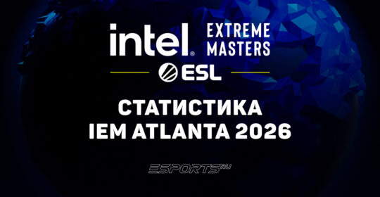 Статистика и итоги IEM Atlanta 2026: игроки, карты и просмотры