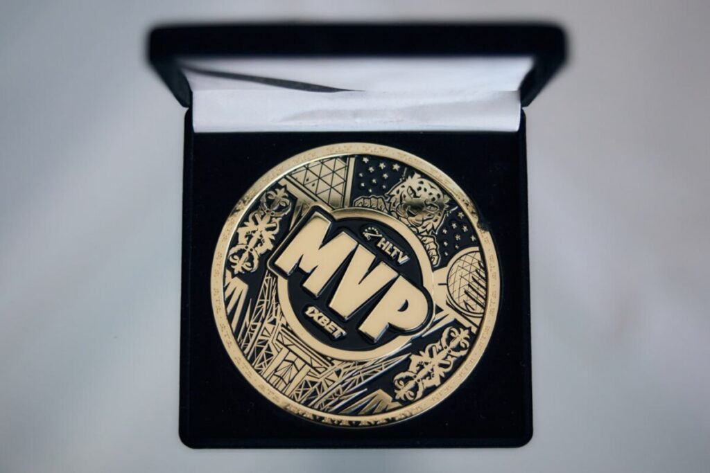 Медаль MVP на PGL Astana 2026