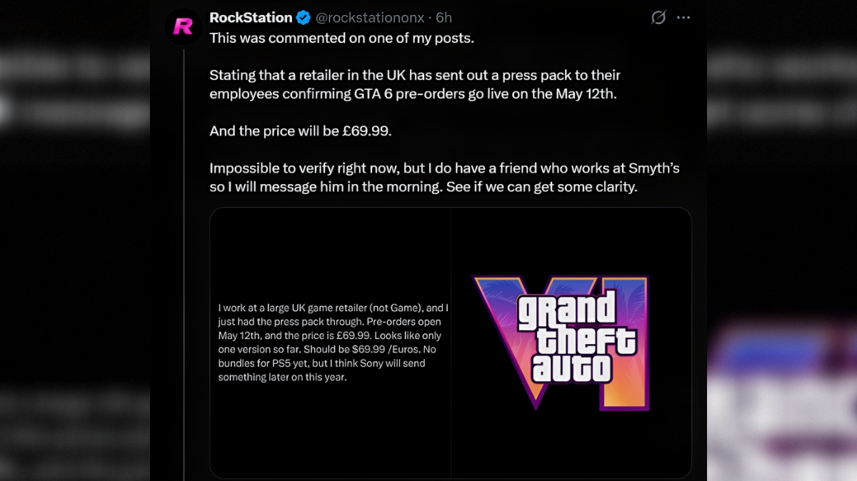 Предзаказы GTA 6