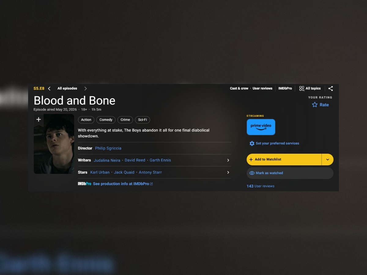 На Prime Video вышел финальный эпизод сериала «Пацаны»
