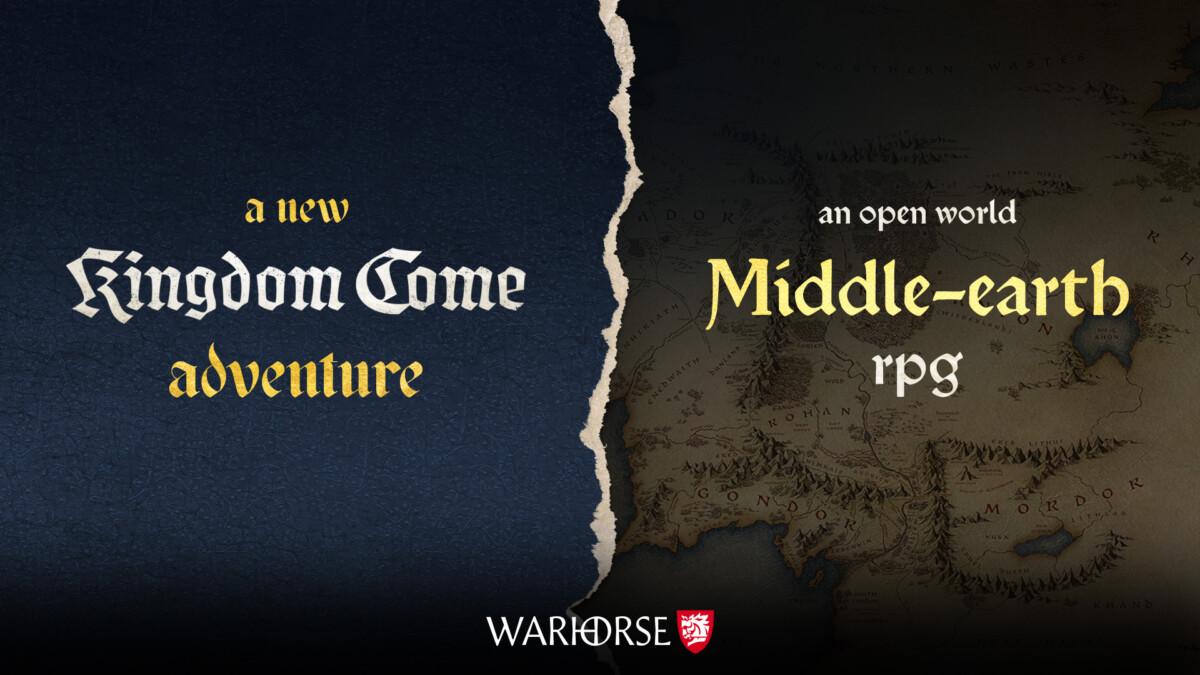 Warhorse Studios анонсировали RPG по Средиземью и новую часть Kingdom Come