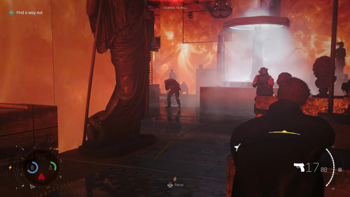 007 First Light combat