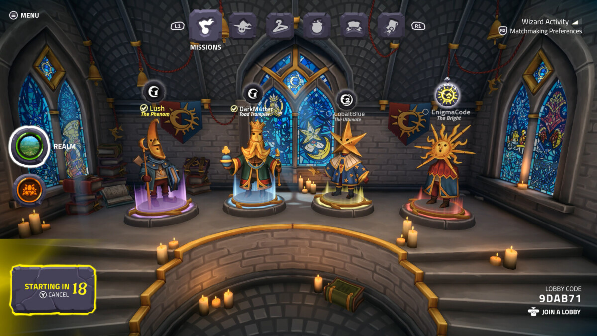 The Spell Brigade characters