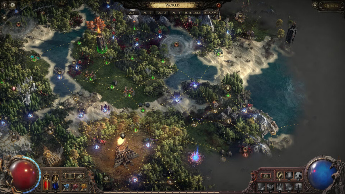 Path of Exile 2 Атлас