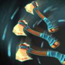 Whirling Axes (дальний бой)