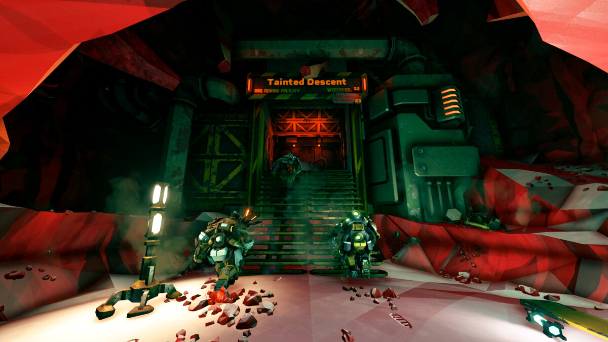 Deep Rock Galactic: Rogue Core — вход на объект