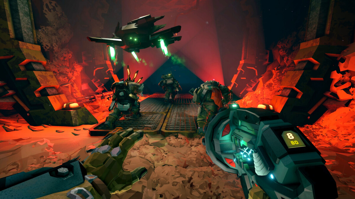 Deep Rock Galactic: Rogue Core — летающий МУЛ